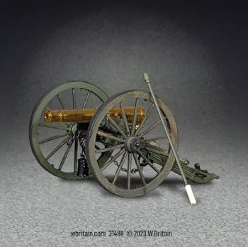 M1841 6 Pound Bronze Field Gun #0