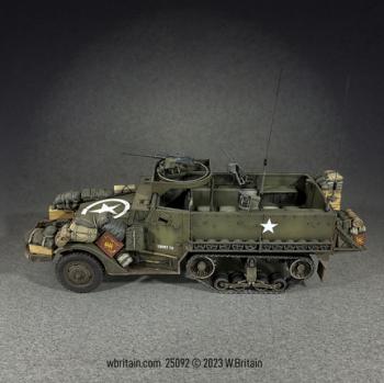 M3A1 Half-track 9th Armored 27th Infantry, A Company--13 piece set--TWO IN STOCK. #0