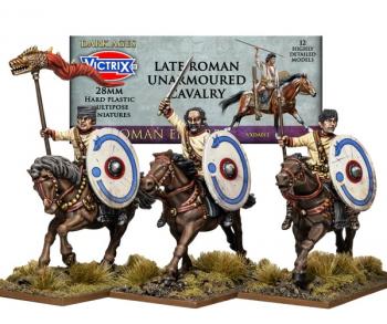 28mm Late Roman Unarmoured Cavalry--makes 12 mounted figures #0