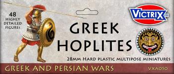 28mm Greek Hoplites--48 hard plastic multi-pose miniatures #0