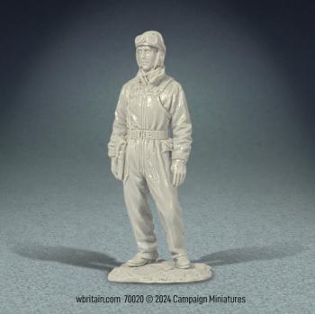 U.S. Army Tanker in Overalls, 1942-45--1/30 Scale Resin and Metal Kit; Unpainted, Unassembled #0