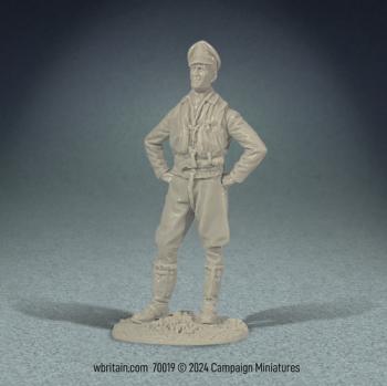 Luftwaffe Fighter Pilot, 1939-45--1/30 Scale Resin and Metal Kit; Unpainted, Unassembled #0