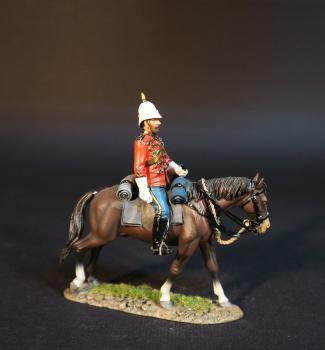 Colonel George Arthur French, The North West Mounted Police, The March West, 1874, The Fur Trade--single mounted figure #0