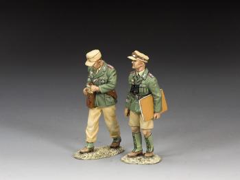 'Afrika Korps Staff Officers' (Set of 2)--two figures #0
