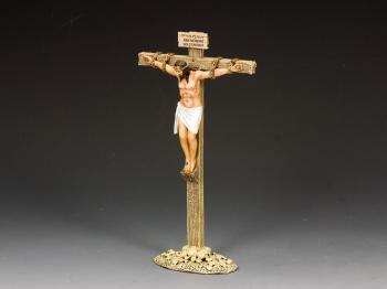 Jesus on The Cross--single figure on scenic base #0
