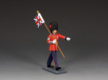 Marching Lance Sergeant Company Marker--single marching Coldstream Guards figure with flag #0