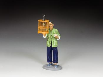 The Bird Collector--single figure with cage #0