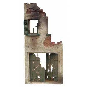 French Ruined House Type 3--9.5 in. x 2.5 in. x 3.75 in.--Pre-Order:  two to three months #0