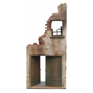 French Ruined House Type 3a--9.5 in. x 2.5 in. x 3.75 in.--Pre-Order:  two to three months #0