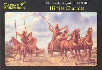 Hittite Chariots--10 figures and 2 chariots in 5 poses and 2 horse poses -- AWAITING RESTOCK! #0