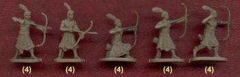 Nubian Warriors--43 (or sometimes 44) figures in 13 (or 14) poses--AWAITING RESTOCK. #0