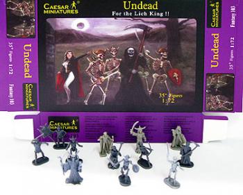 Undead--35+ unpainted plastic 1:72nd scale figures--AWAITING RESTOCK. #0