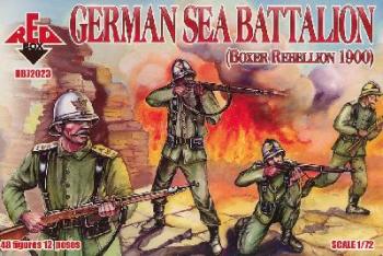 German Sea Battalion, Boxer Rebellion, 1900--48 figures in 12 poses -- LAST ONE! #0