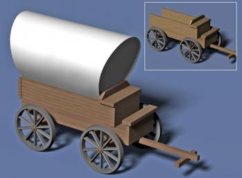 Wooden Wagon #0