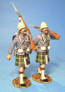 Gordon Highlanders--two Figures Marching--RETIRED--LAST TWO!! #0
