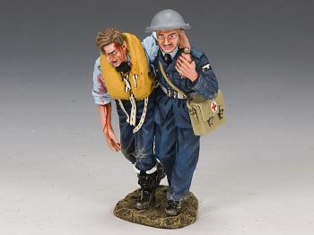 RAF Medic & Wounded Pilot--two figures--RETIRED--LAST THREE!! #0