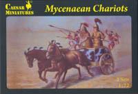 Mycenean Chariot--2 chariots, 10 figures, and 4 horses--AWAITING RESTOCK. #0