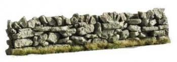 Straight Dry Stone Wall--6 in. long x 1.5 in. high--AWAITING RESTOCK. #0