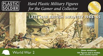 15mm Late War British Infantry 1944-45--contains 138 figures--AWAITING RESTOCK. #0