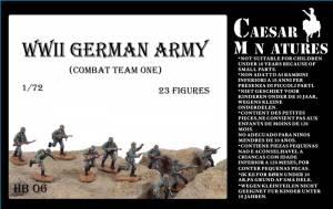 WWII German Army Combat Team 1--23 figures in 10 poses--AWAITING RESTOCK. #0