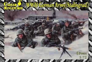 WWII German Army in Stalingrad--19 figures in 8 poses--AWAITING RESTOCK. #0