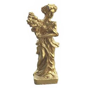 Gold Statue of Goddess Flora--Pre-Order:  two to three months. #0