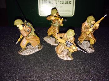 Battle of the Bulge Yanks--Four Man Patrol--four figures--RETIRED--LAST ONE!! #0