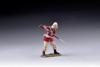 24th Regiment of Foot Rifleman Thrusting with Bayonet (White Trousers)--single figure--RETIRED--LAST ONE!! #0