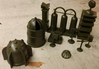 Cape Canaveral Accessories - Olive Drab - 17 pcs, hp--RETIRED #0