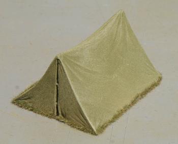 Small Vivi Tent (Olive)--1.75" high x 3.5" long x 2.5" wide-- TWO TO THREE MONTHS' WAIT! #0