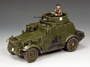 Morris CS9 Armoured Car (12th Royal Lancers)--armored car and vehicle commander--RETIRED--LAST THREE!! #0