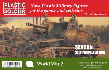 1/72 Scale Allied Sexton Self Propelled Artillery models - Makes 3 (Red Box)--AWAITING RESTOCK. #0