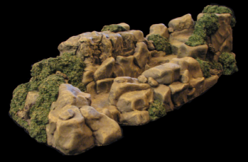 Small Shelf Rock (Desert Sand Color)) 17 in. x 8 in. x 5 in. #0