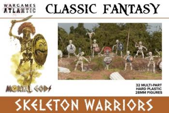 28mm Classic Fantasy Skeleton Warriors w/Weapons (32) #0