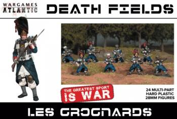 28mm Death Fields Les Grognards w/Weapons (24) #0