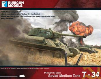 28mm Russian T-34/76 – Early & Mid War #0