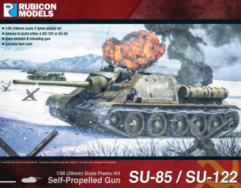 28mm Russian SU-85 / SU-122 SPG #0
