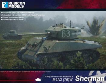28mm American M4A2(76)W Sherman #0