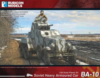28mm Russian BA-10 Heavy Armoured Car #0