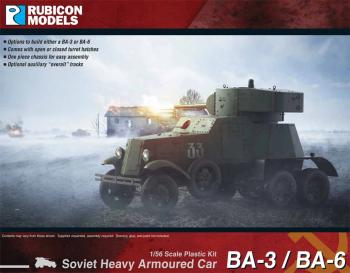 28mm Russian BA-3 / BA-6 Heavy Armoured Car #0