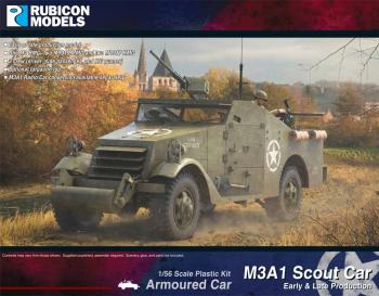 28mm American M3A1 Scout Car (Early & Late Production) #0