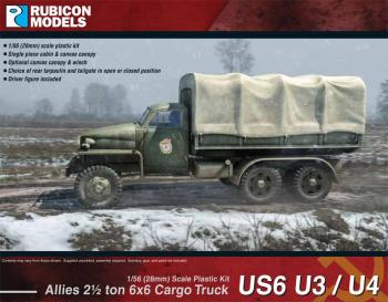 28mm Russian Allies US6 U3/U4 2½ ton 6x6 Truck #0