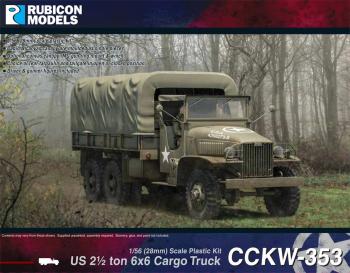 28mm American US CCKW 353 2½ ton 6x6 Truck (GMC) #0
