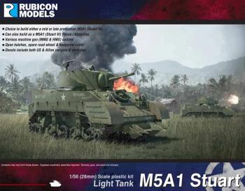 28mm American M5A1 Stuart / M5A1 Recce #0