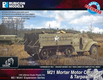 28mm American M3/M3A1 Expansion Kit- M21 MMC & Tarpaulin Set #0