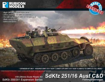 28mm German SdKfz 251/16 Ausf C/D Expansion Set #0