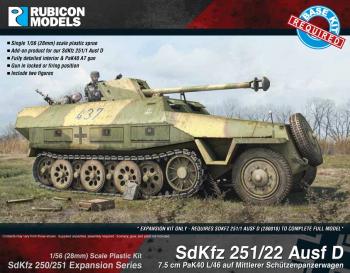 28mm German SdKfz 251/22 Ausf D Expansion Set #0