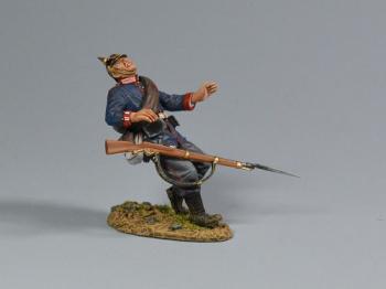 Prussian Private Being Shot, The 2nd Foot Guard Regt of the Prussian 1870-71--single figure #0