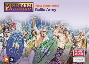 Mortem et Gloriam Gallic Pacto Starter Army--15mm Ultracast plastic figures--AWAITING RESTOCK. #0