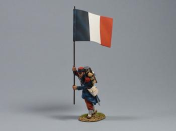 Flagbearer--single French Line Infantryman figure #0